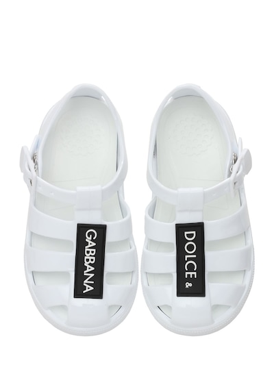 dolce and gabbana baby jelly shoes