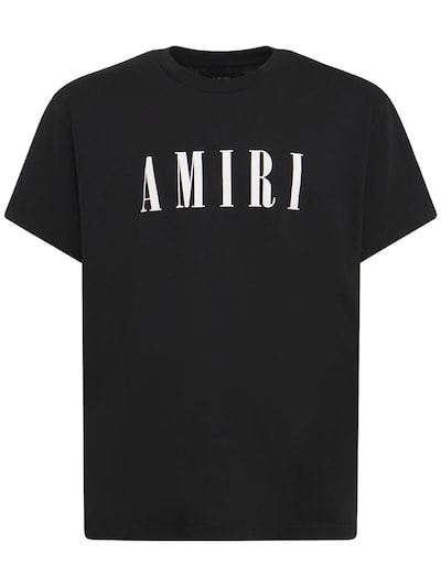 Amiri core logo cotton jersey t-shirt - Amiri - Men | Luisaviaroma