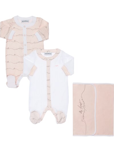 armani baby rompers
