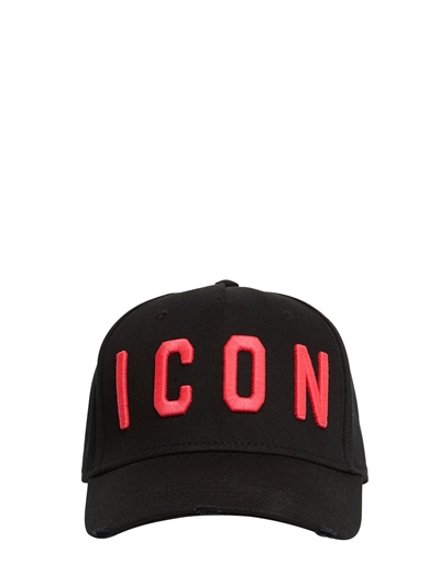 Icon logo gabardine baseball cap 