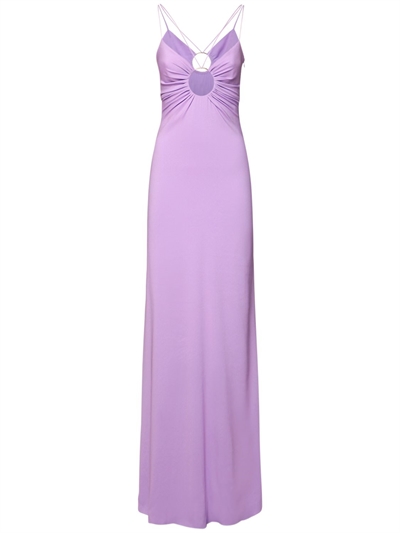 versace purple dress