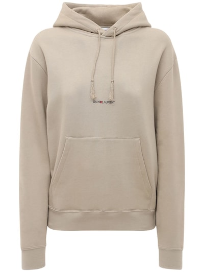 saint laurent beige hoodie