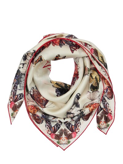 alexander mcqueen butterfly scarf