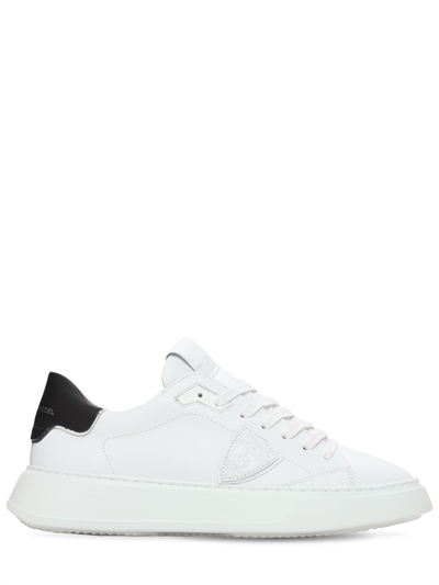 Sneakers Philippe Model temple BTLU-VC01 camouflage / blanc | FRMODA.com