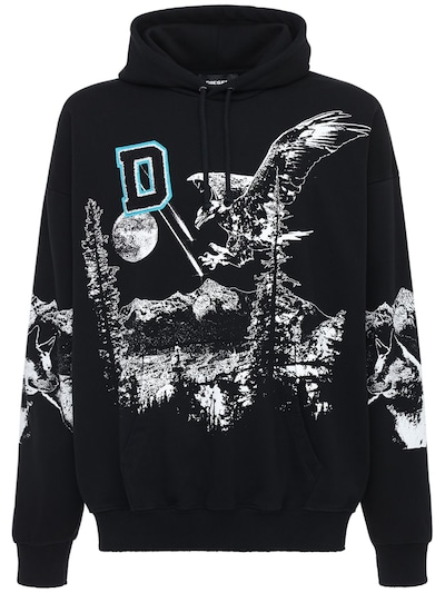 diesel patch hoodie