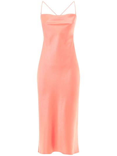 bec and bridge coral club mini dress