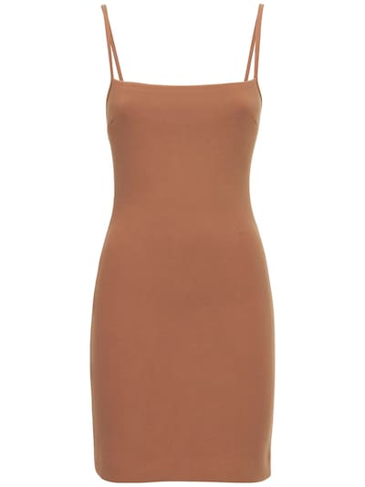 bec and bridge orange mini dress