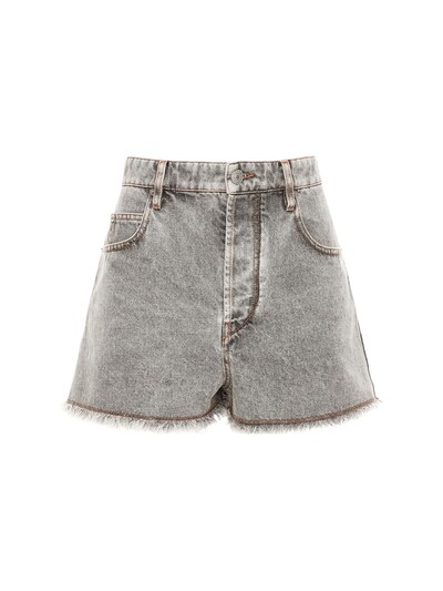 isabel marant denim shorts