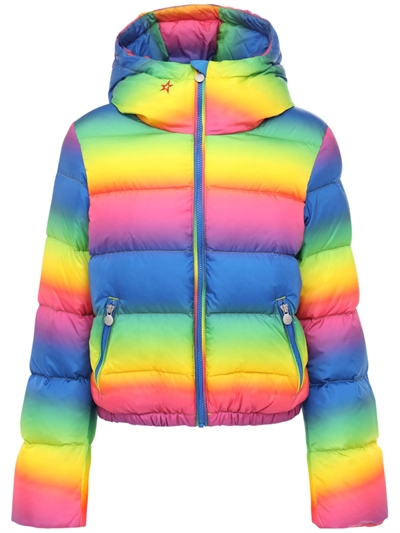 doudoune multicolore