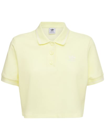 adidas crop polo