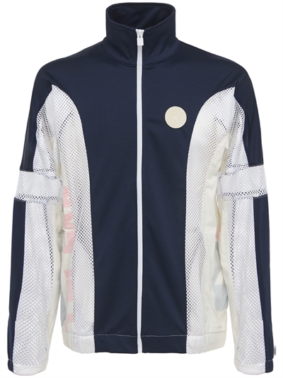 converse color block track jacket