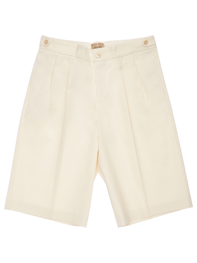 gucci shorts white