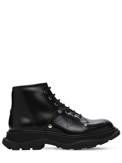 alexander mcqueen combat boots