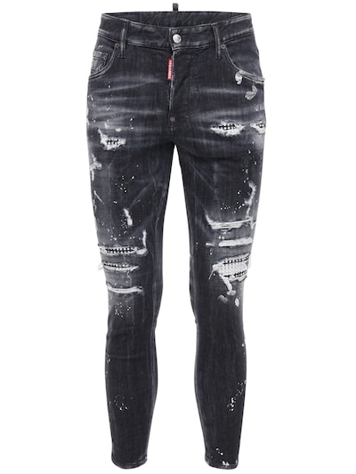 navy slim fit golf trousers