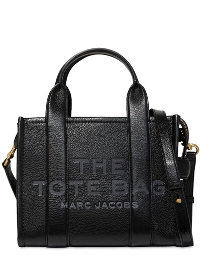 Marc Jacobs (the) - Mini traveler leather tote bag - | Luisaviaroma