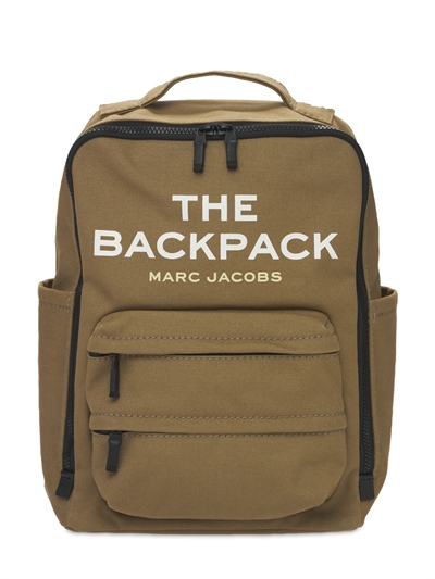 Marc Jacobs (the) - Zaino in cotone con logo - | Luisaviaroma