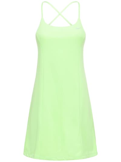 lime green nike dress