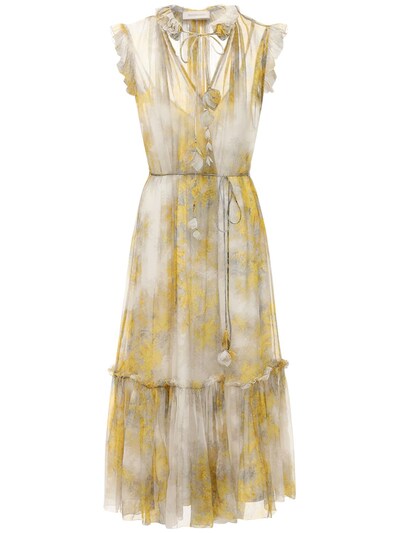 zimmermann botanica wattle midi dress