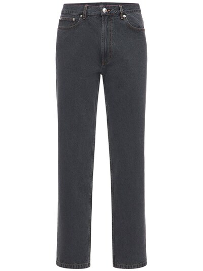 apc jeans black