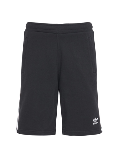 adidas 3 stripe cotton shorts