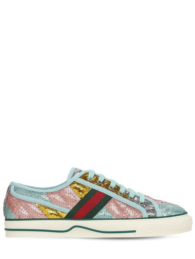 gucci sequin sneakers