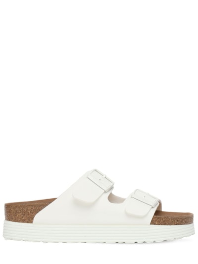 platform sandals white sole