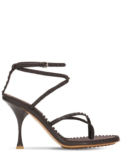 chunky studded sandals