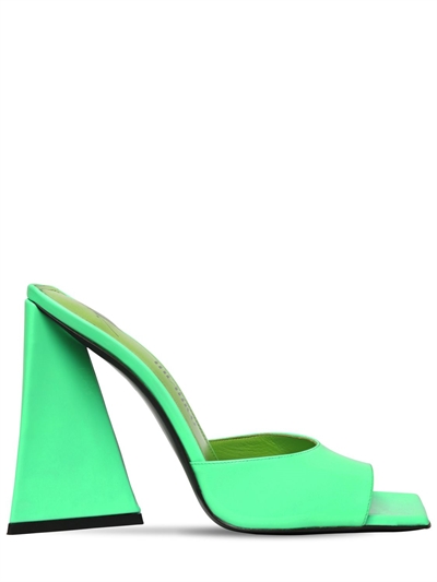 neon green mules