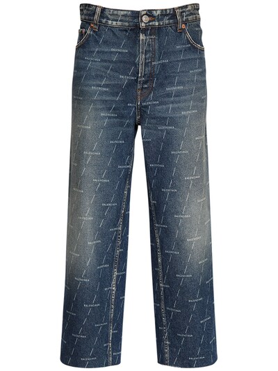 balenciaga denim pants