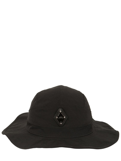 A Cold Wall Rhombus Nylon Bucket Hat Black Luisaviaroma