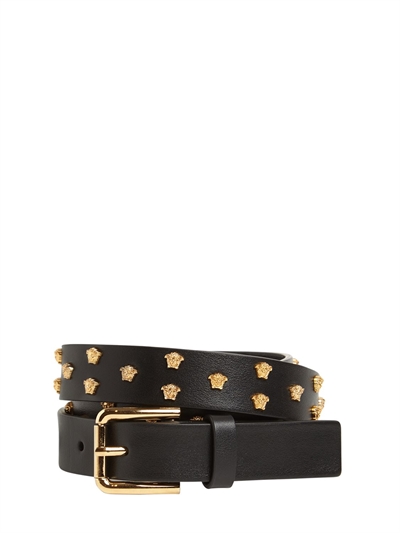 versace studded belt
