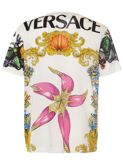 versace flower shirt
