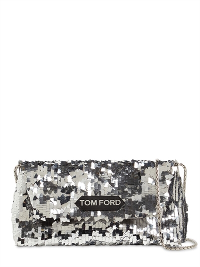 silver over shoulder bag