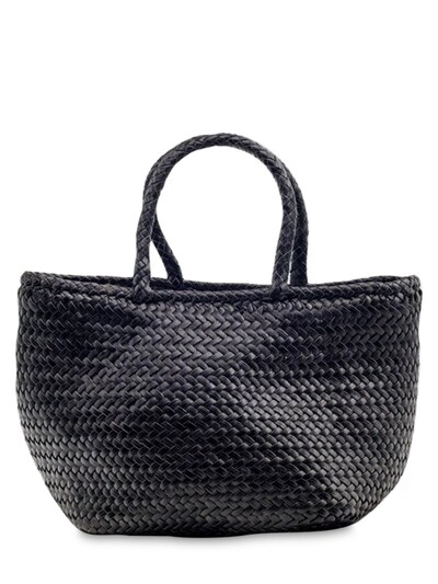 Grace Small Woven Leather Basket Bag Luisaviaroma Women Accessories Bags Shoulder Bags 