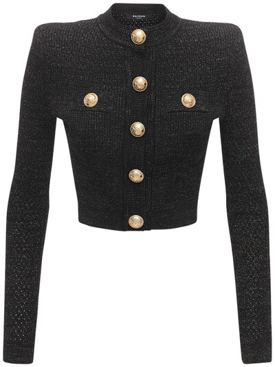 black short cardigan