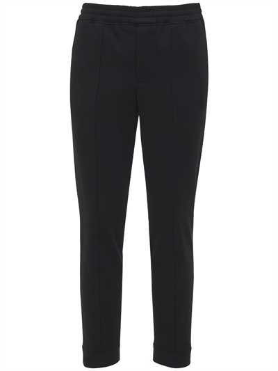 Neil Barrett - Slim viscose blend pants 