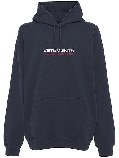 vetements haute couture hoodie