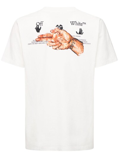 T-shirts Off-White - Logo print cotton T-shirt - OMAA027S21JER0061045