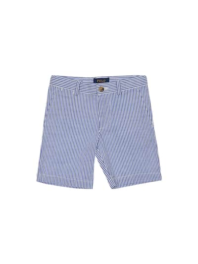 seersucker shorts ralph lauren