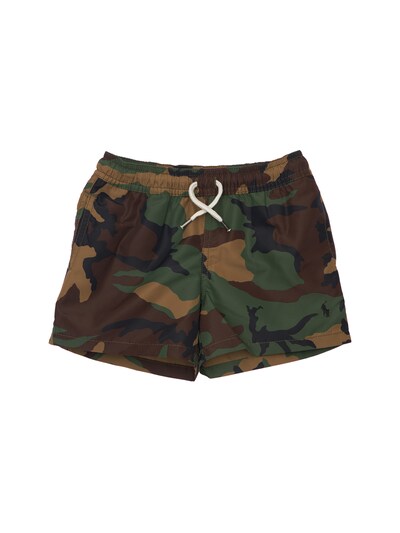 ralph lauren camo swim shorts