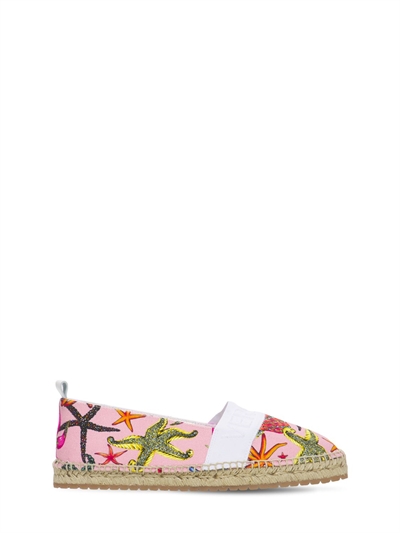 Versace - Espadrilles imprimées - Rose | Luisaviaroma