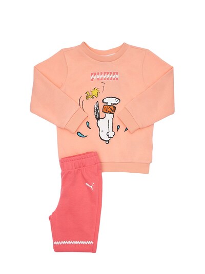 pink puma sweatpants