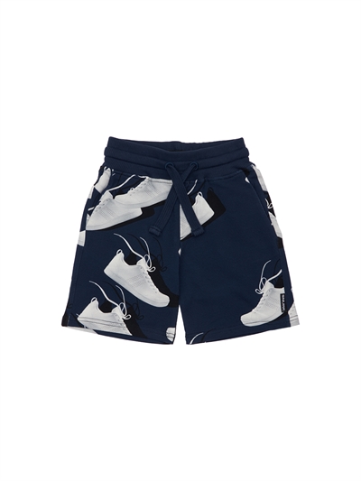 Printed organic cotton pajama shorts 