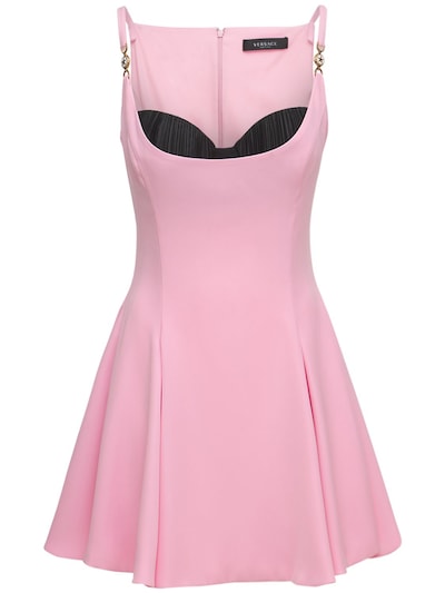 versace pink mini dress