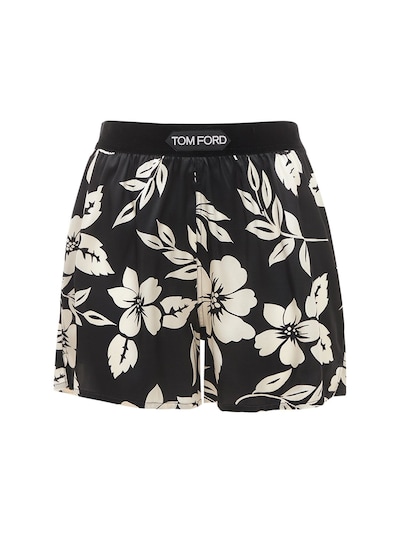 tom ford satin shorts womens