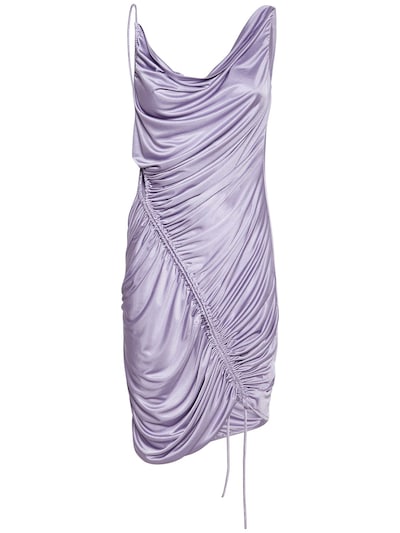 bottega purple dress