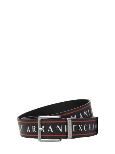 armani exchange reversible belt