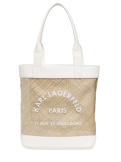 karl lagerfeld beach bag
