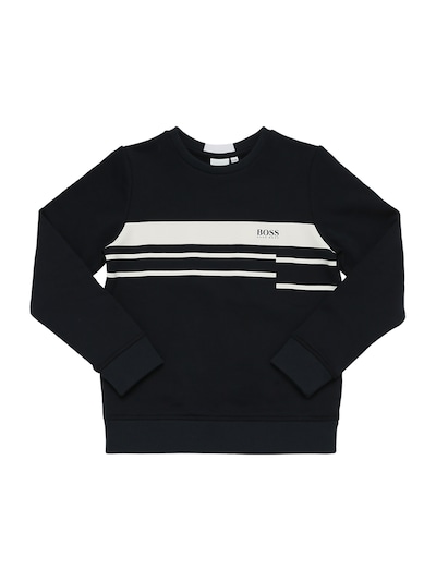 hugo boss french terry sweatshirt