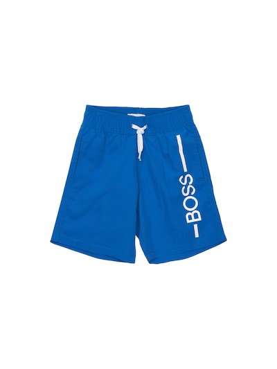 blue boss shorts